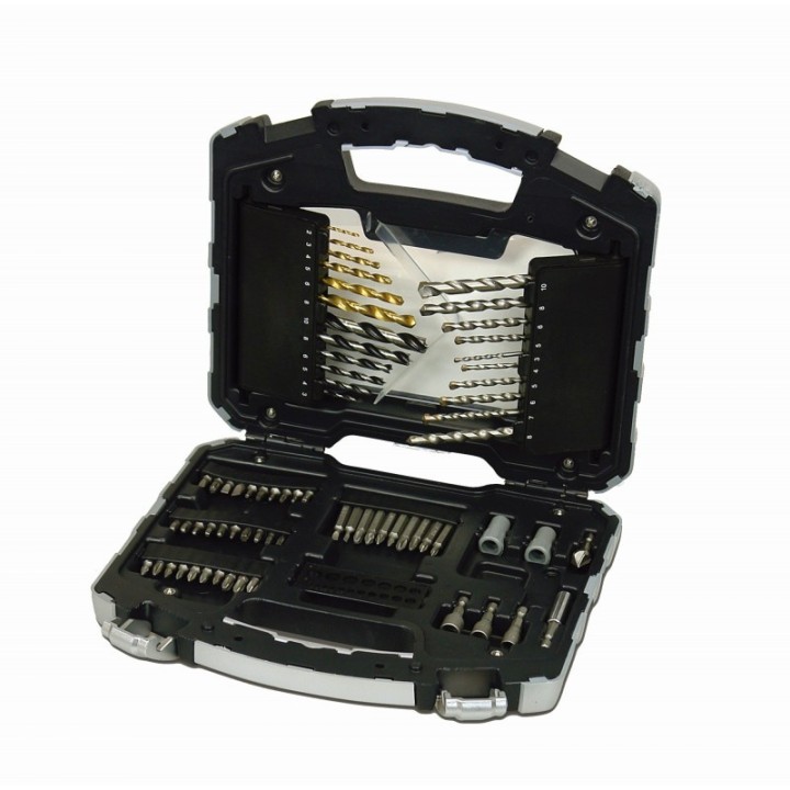 Set de 70 Brocas Cilíndricas y Puntas