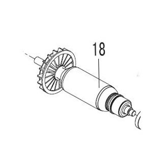 Inducido amoladora Stayer SD27CE