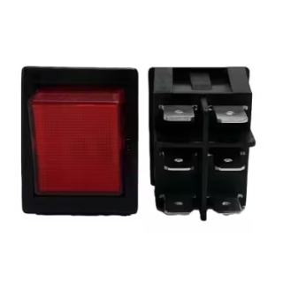 Interruptor hormigonera luminoso rojo IN-82