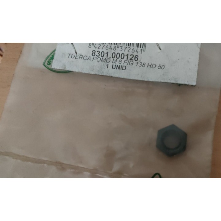 Tuerca pomo M8 Stayer HD50BK