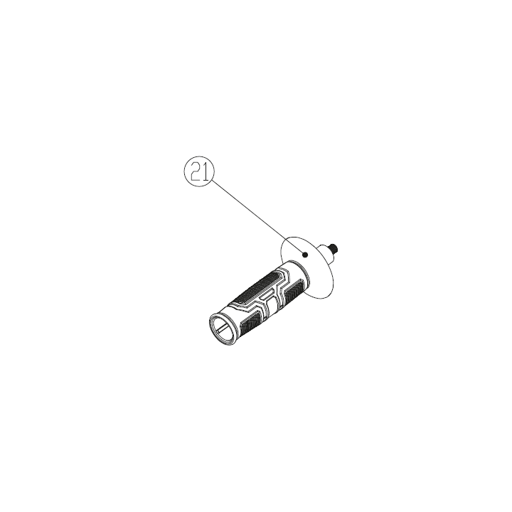 Empuñadura aux. PBL2122/2124PK Stayer