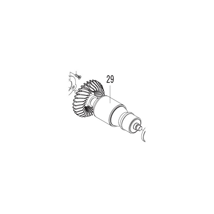 Inducido amoladora Stayer AGR 2000